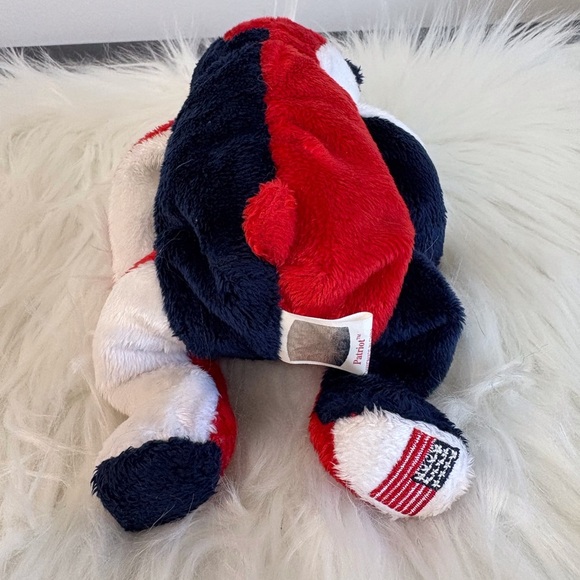 Ty Beanie Baby Patriotic Bear in Red, White, and Blue - Picture 2 of 8